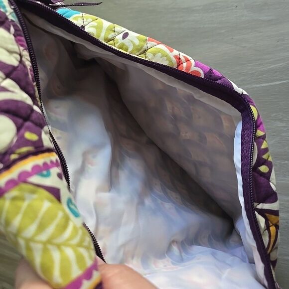 VERA BRADLEY Diaper Baby Bag w/Changing Pad Travel Duffle Purple Plum Crazy - Picture 10 of 15